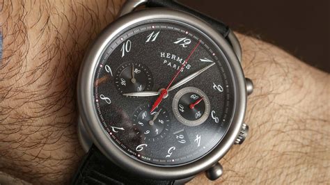 hermes arceau chrono review|Hermès Arceau Chrono Titane Watch Hands.